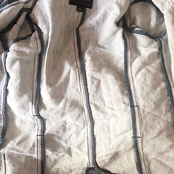 BANANA REPUBLIC - Long Blue Jean Jacket - Picture 7 of 9